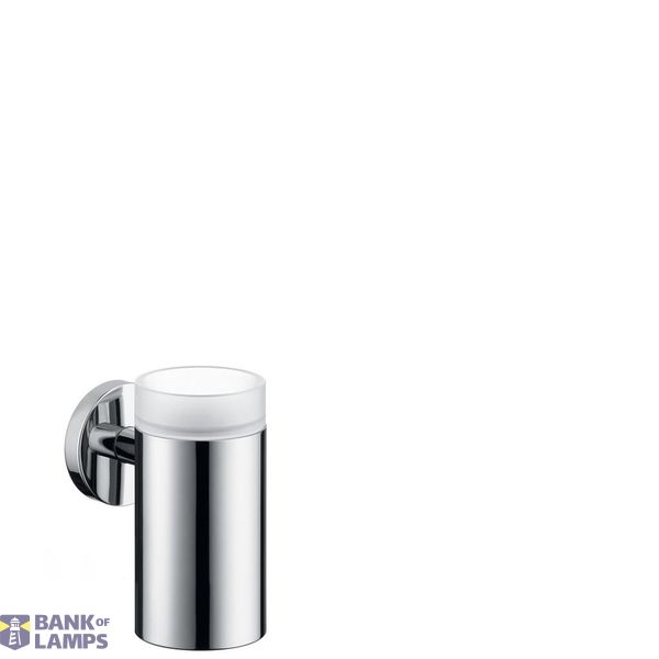 Logis glass holder, chrome image 1