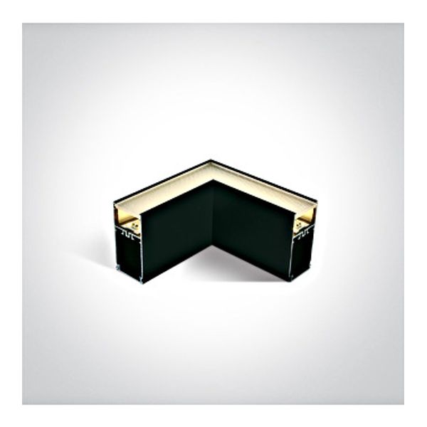 050170D/B/V BLACK UGR19 LED CORNER 14W CCTV PV image 1