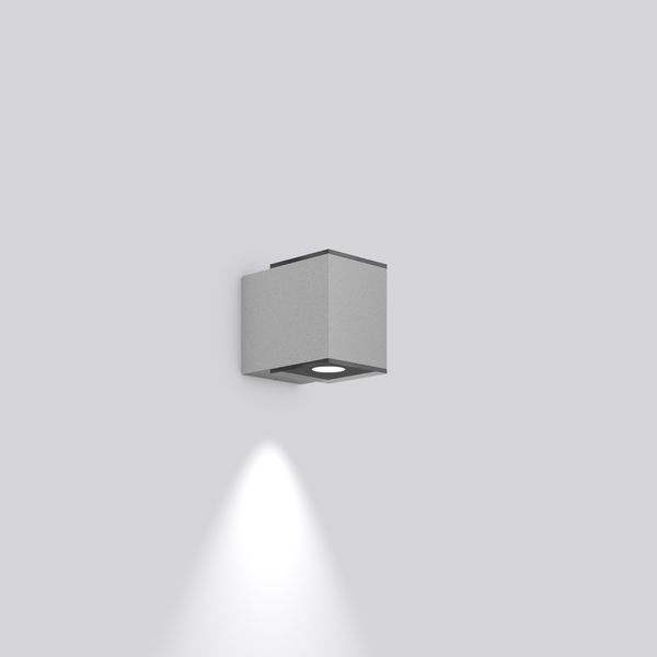 Zono PRO, 12 W, 1100 lm, 830, silver, DALI Wall luminaires, L 100 B 15 image 1