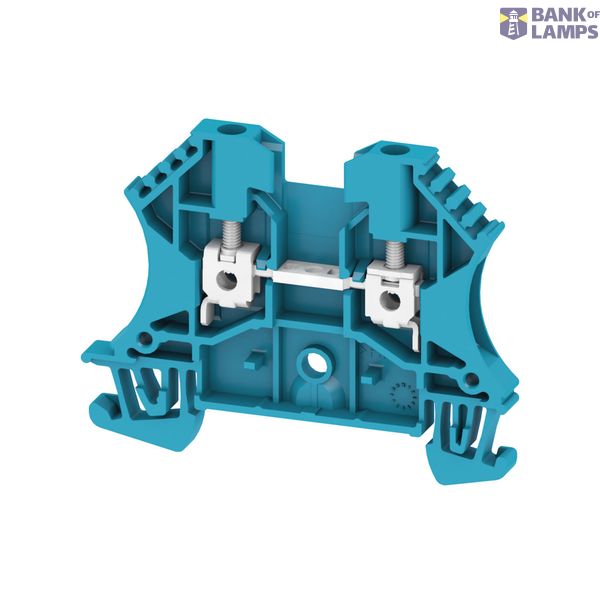 Terminal block 2.5 mm² neutral, 800V/24A, screw image 1