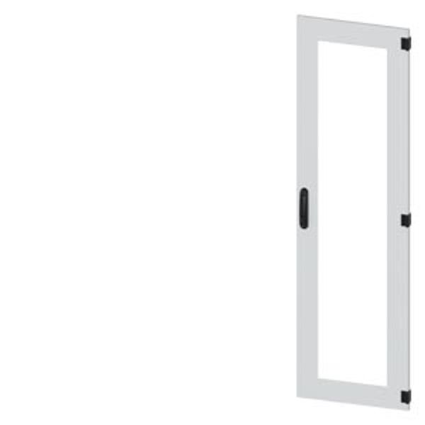 SIVACON door. right. window. IP55. H: 1800 mm. W: 500 mm. protection class 1 image 1