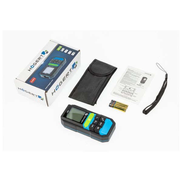 HOEGERT Laser Distance Meter 60 m image 1