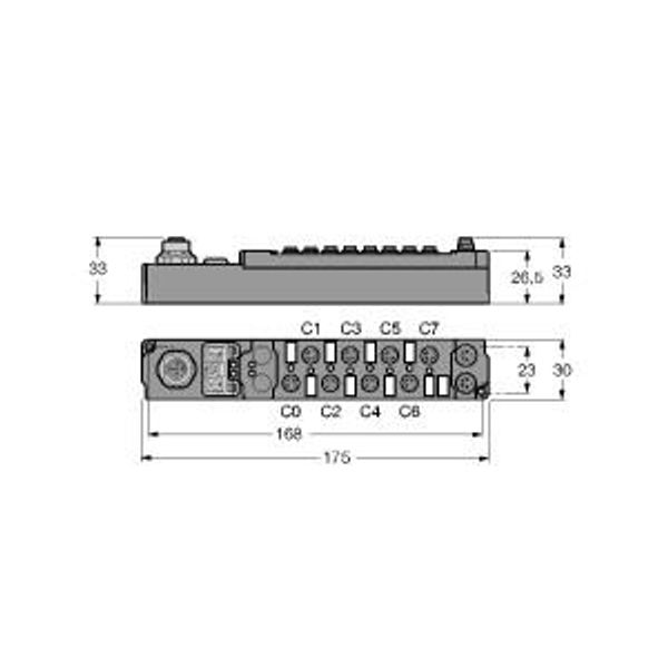 piconet stand-alone module for PROFIBUS-DP 8 Digital PNP Inputs Filter 3 ms   SDPB-0800D-0007 image 1