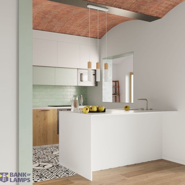 HANGING LAMP PABLO 3L WHITE GU10 3X40W IP20 image 8