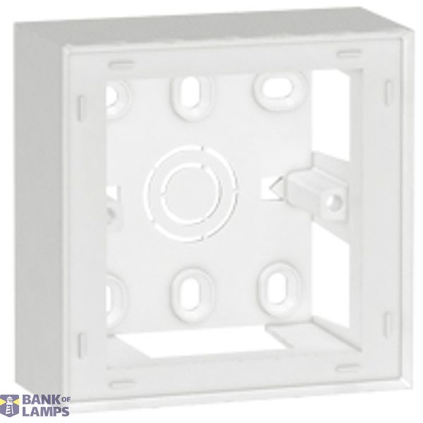 Surface mounting box Arteor - Brit./Germ./French std - 38mm depth- 2 mod- 1-gang image 2