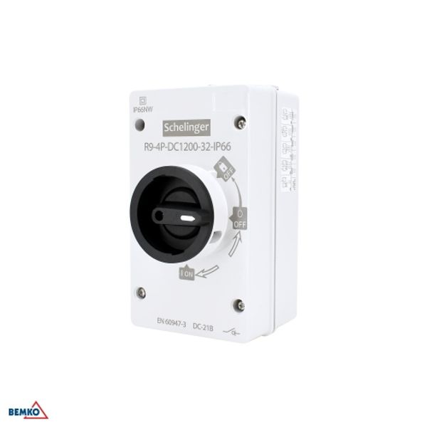 PHOTOVOLTAIC SWITCH DISCONNECTOR 4P 1200V DC 32A IP66 image 1