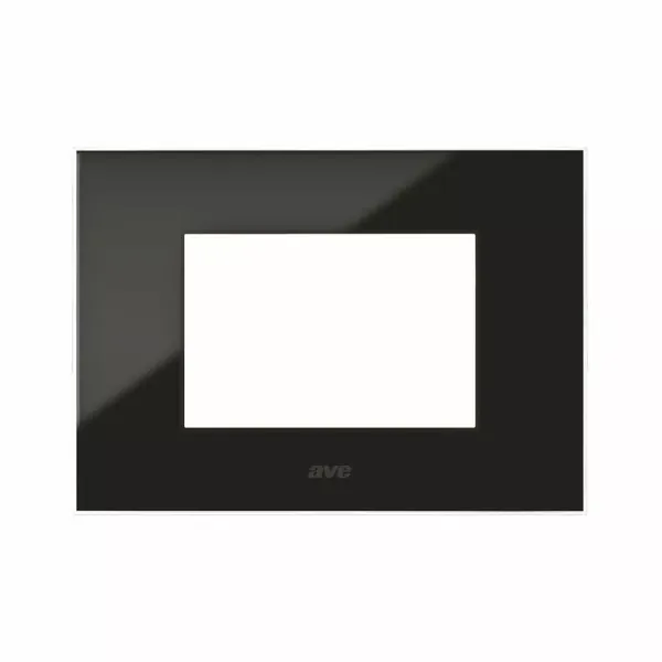 YOUNG 44 MOULD. PLATE ABS. BLACK 3M image 1