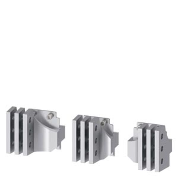 Rear vertical main connections, top or bottom, size 2, 4000 A image 1