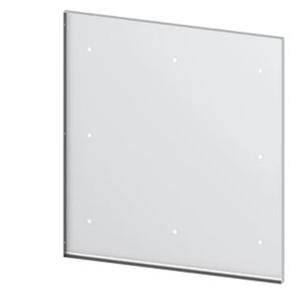 SIVACON, roof tray, IPX1, W: 800 mm, D: 800 mm, RAL 7035 image 2