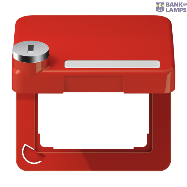 Hinged lid CD500 with impact, text & lock image 4
