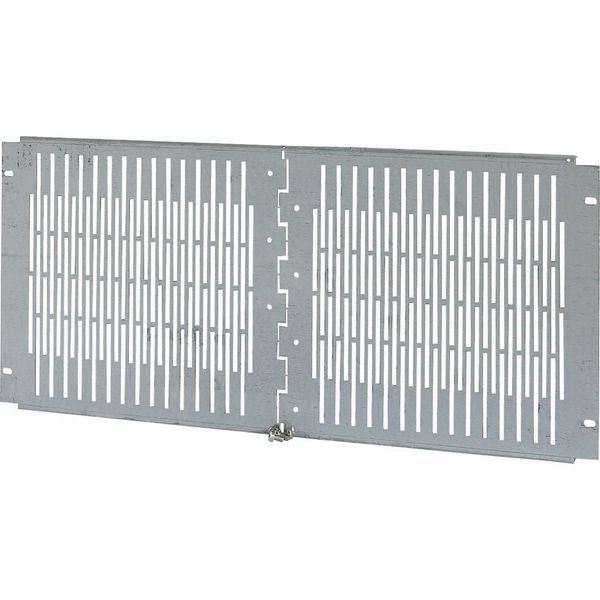 XTPPCBV3-H350W800 Partition, ventilated, for power feeder, HxW=350x800mm image 4