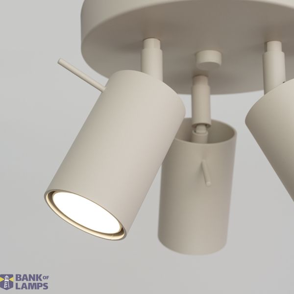 CEILING LAMP RING 3P BEIGE 3XGU10 image 7