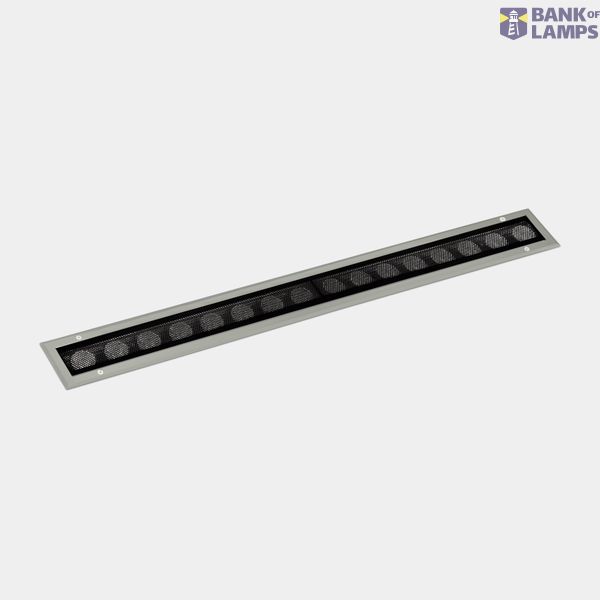 Lineal lighting system IP65-IP67 Cube Pro Linear Comfort 1000mm Recessed LED 88.4W LED warm-white 2700K DALI/PUSH Grey 7110lm image 1