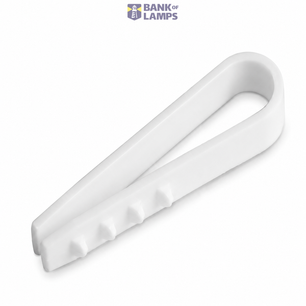 Dowel-clamp round D6 White image 1