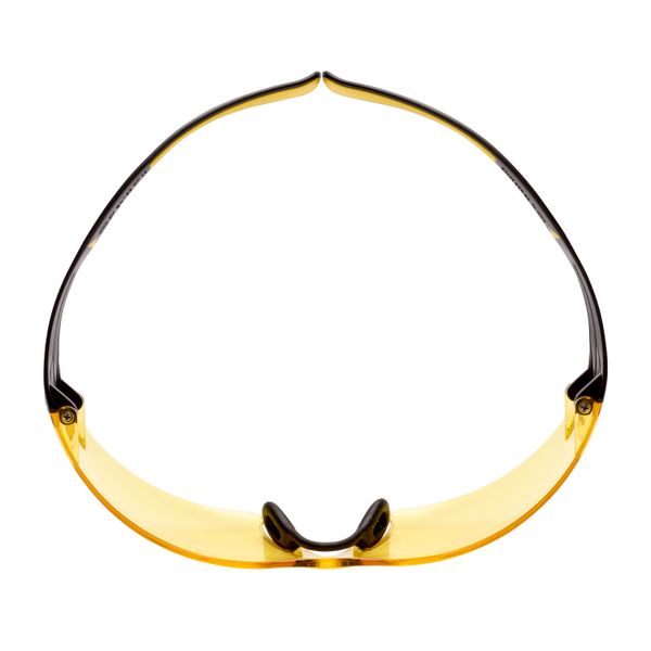 3M™ SecureFit™ 400 Safety Glasses, Yellow/Black Frame,  Scotchgard™ An image 3