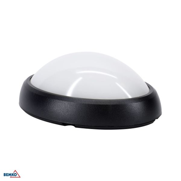 Gaism. LED 8W Laiviòa melna PSH 4000K IP54 Bemko image 1