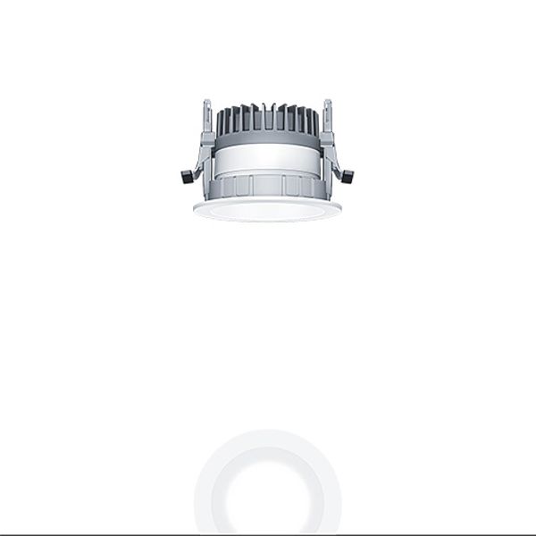 PANOS R R100 1k-940 SWI L WH WH - LED ceiling-recessed luminaire image 1