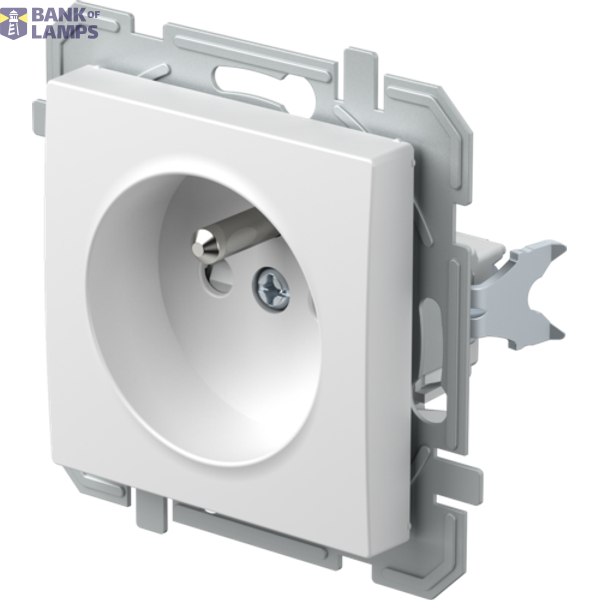 SOCKET FRENCH 2P+E 16A 250V~ BV PW XO 4417085 image 2