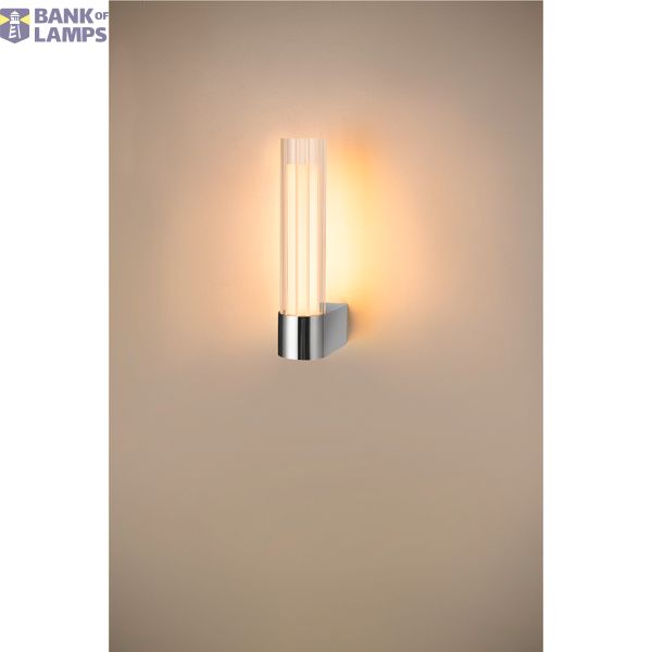 LYGANT single, wall-mounted light, 3000K, 8W, chrome image 2