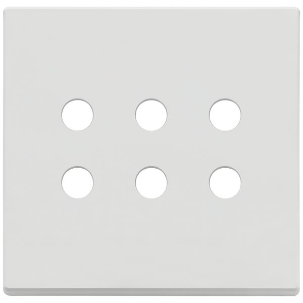 Plate 3Mx6 BS Tondo matt white image 1