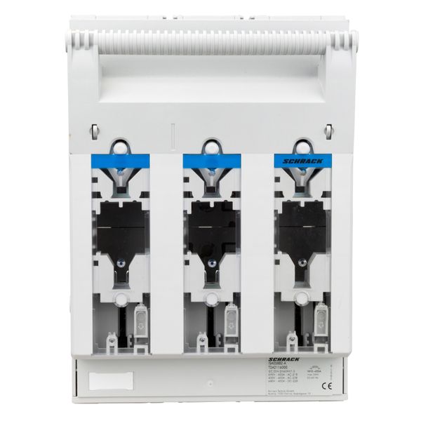 HRC busbar-fuse-switch size 2, 400A, for 100mm-system, M10 (The price is shown without markup on metals. Request a quote for accurate information) image 4