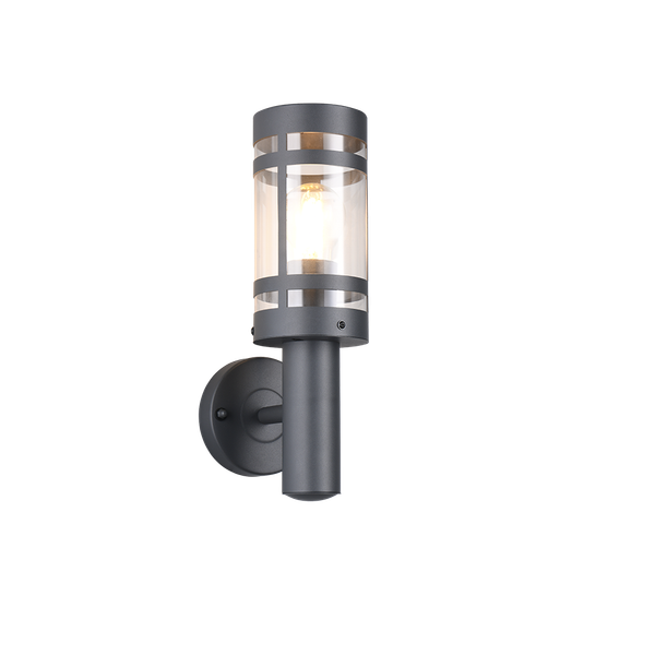 Paloma wall lamp E27 anthracite image 1