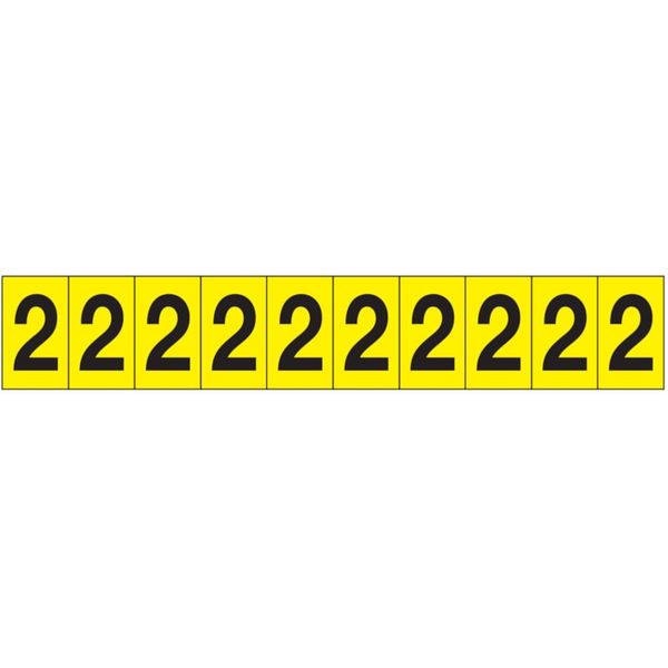 Adhesive label - 350x60 - 10 sheets / 10 labels each image 1