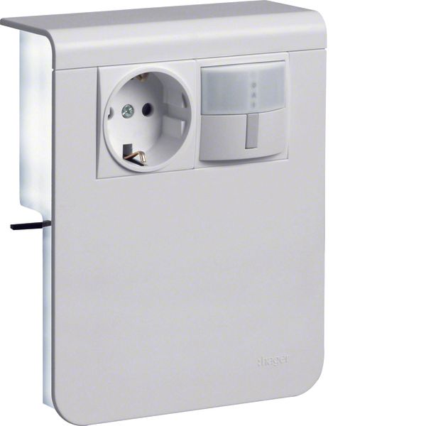 Device bearer outlet/PIR SL 20x115 tw image 1