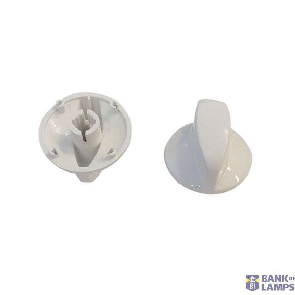 Handknob, white, Thermostat accessory image 1