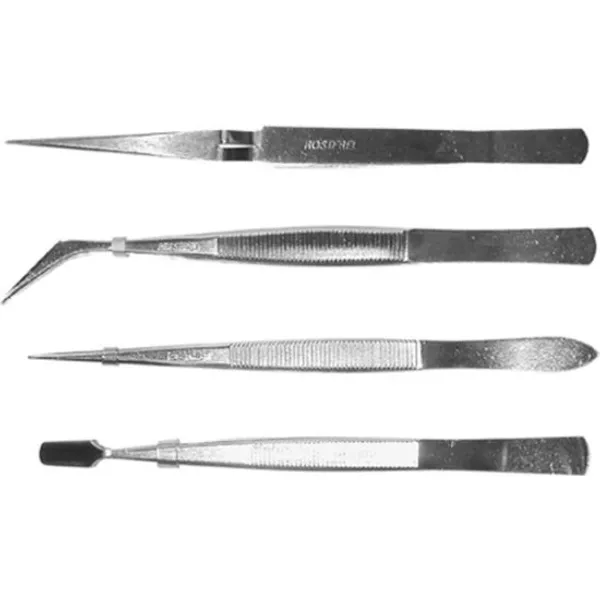 Skandia tweezer set 4pcs image 1