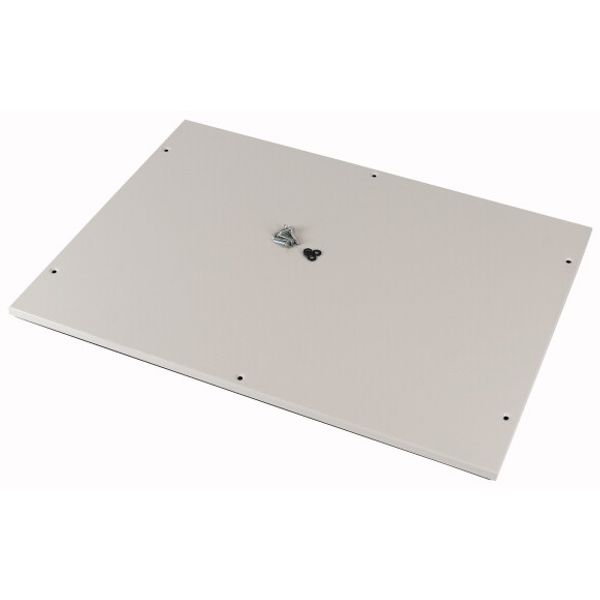 XTSZPTAC-W800 Top plate for OpenFrame, closed, W=800mm, grey image 1