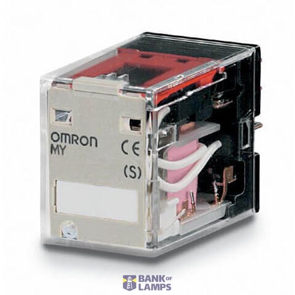 Relay, plug-in, 8-pin, DPDT, 10 A, mech & LED indicators, label facili MYS 2101H image 2