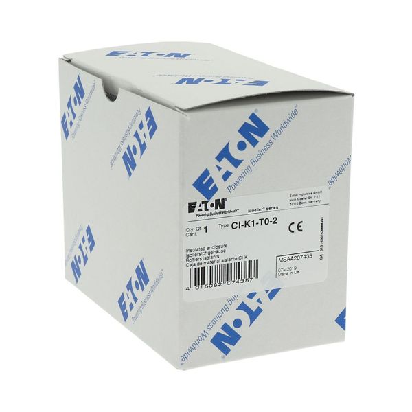 CI-K1-T0-2 Insulated enclosure, HxWxD=120x80x95mm, for T0-2 image 50