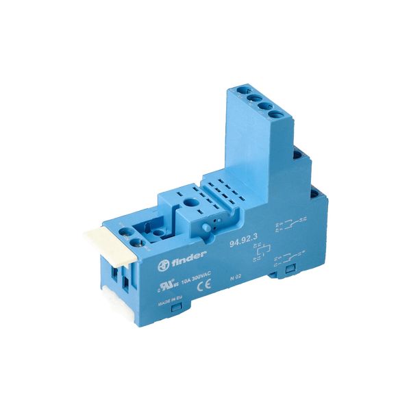 Screw socket blue for 35mm.rail, 55.32, 85.02 mod.99.80 (94.92.3) image 5