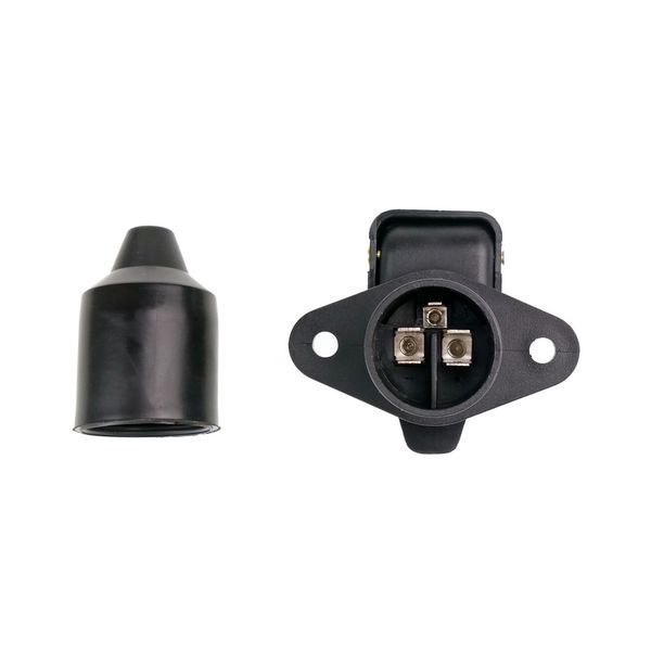 3 PIN Trailer socket image 1