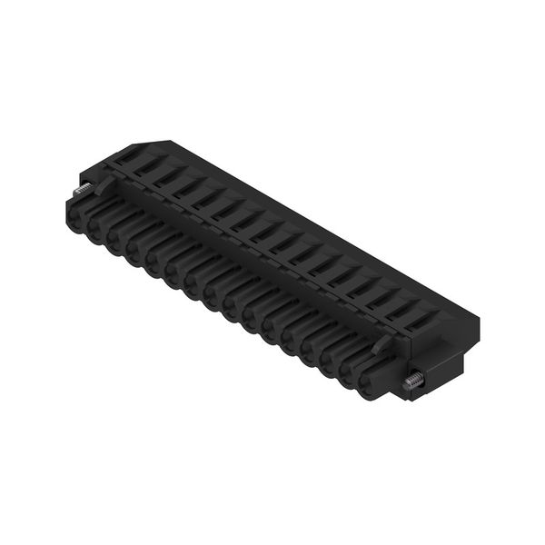 PCB plug-in connector, female plug, 5.00 mm, Number of poles: 16, 90°, Clamping yoke connection, Clamping range, max. : 4 mm², Box image 2