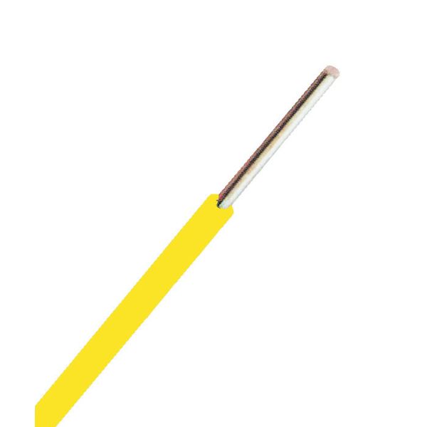 PVC Insulated Wires H07V-U (Ye) 4mmý, yellow (The price is shown without markup on metals. Request a quote for accurate information) image 1