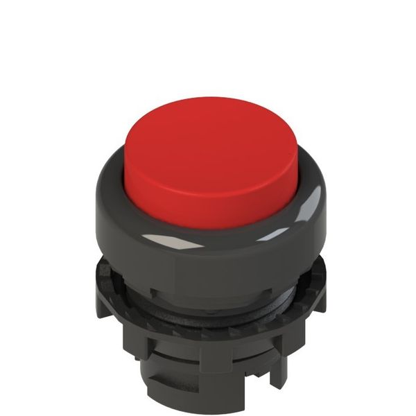 Spring-return red projecting pushbutton image 1