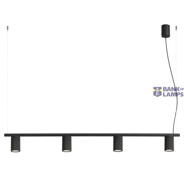 Chandelier KARBON 4 black image 2
