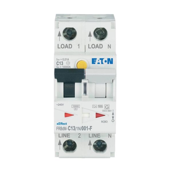 Digital RCD/MCB combination, 13 A, 10 mA, MCB trip characteristic: C, 1p+N, RCD trip characteristic: F image 11