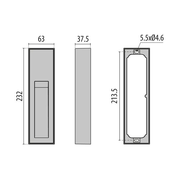INSERT+1 V SM 3.5 A/EW 830 ANTHRACITE image 5