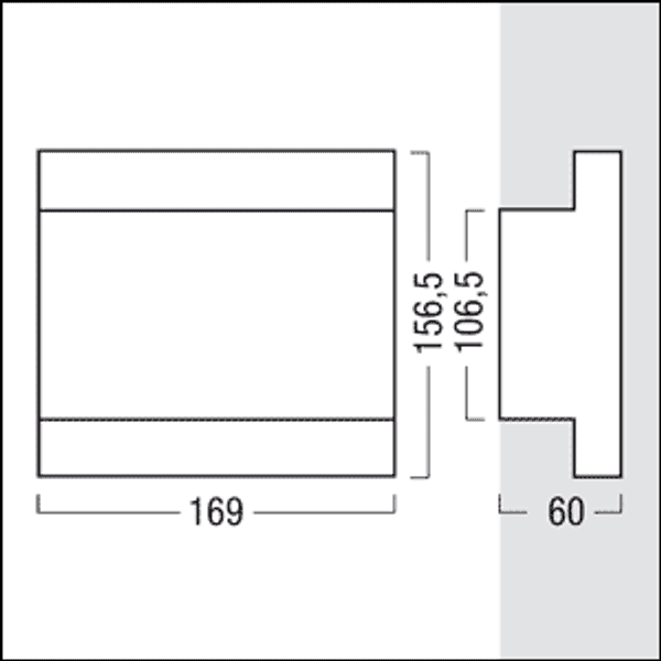 ARTSIGN 75 P MRW CCS - casting surround for concrete ceil. image 2