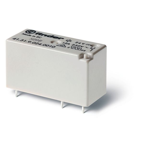 Low profile PCB Rel. 3,5mm.pinning 1CO 12A/24VDC/Agni (41.31.9.024.0000) image 1