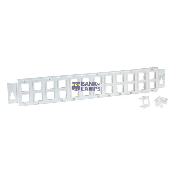 P214 PATCHPANEEL HOGE DENS 24 PRT WIT image 1