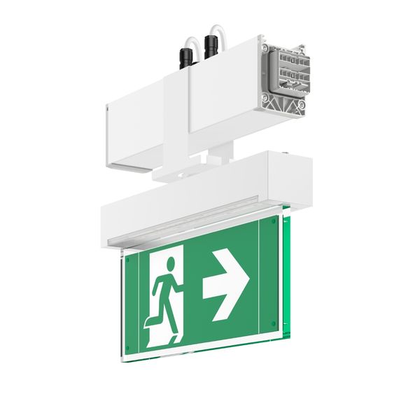 LINEDO, white, on/off Continuous line luminaire, L 336 B 62 H 308, SBS image 2