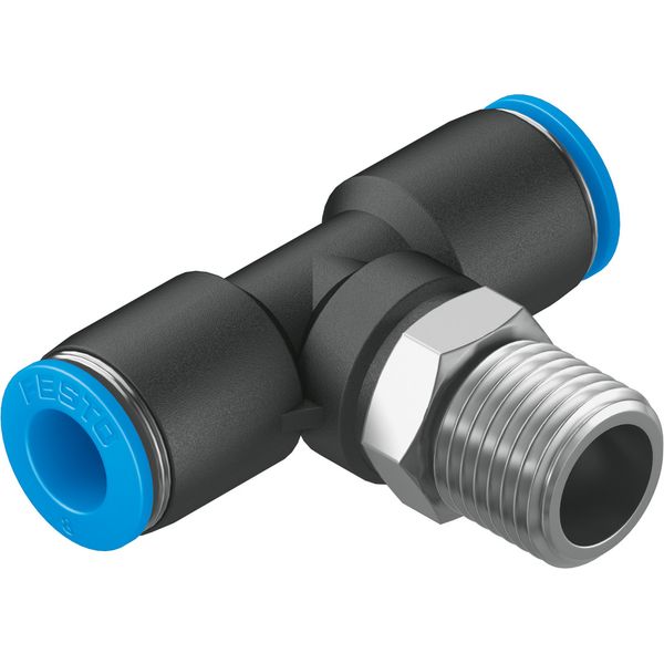 QST-1/4-8 Push-in T-fitting image 1