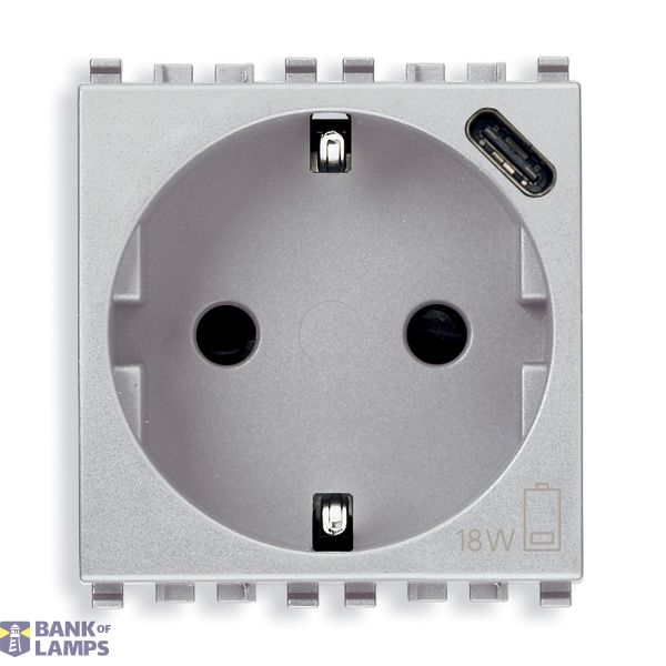 2P+E 16A DE SICURY outlet +USBC 15 Next image 1