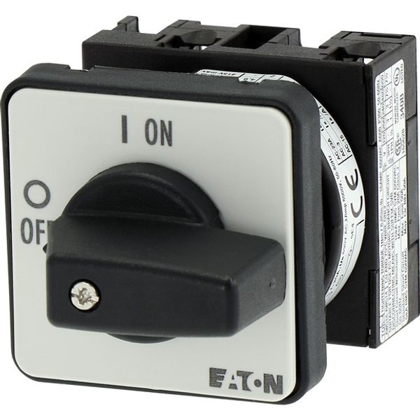 T0-1-8200/E On-Off switch, 1 pole, 20 A, 90 °, flush mounting image 4