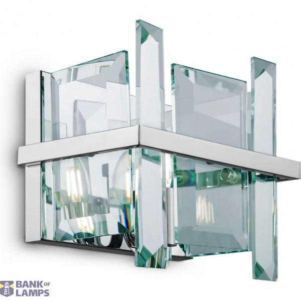 Modern Cerezo Wall Lamp Chrome image 2