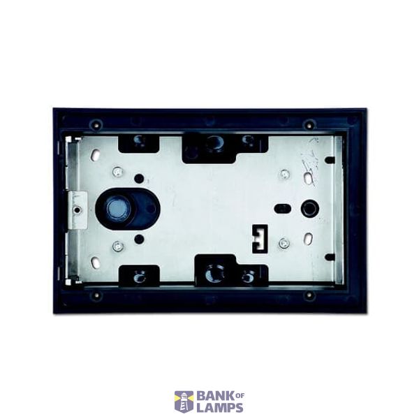 ABB-Welcome, Accessories, Flush-mounted installation box, size 1/2, anthracite image 1
